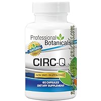 Circ-Q - Blood Circulation Support and Vein Health Supplement - 60 Vegetables Capsules