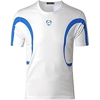 jeansian Men's Sport Quick Dry Short Sleeves T-Shirt Tees LSL161