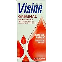 Visine Original Redness Reliever Eye Drops - 0.5 oz, Pack of 2