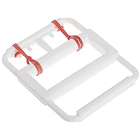 CanDo 10-1860 Latex Free Rubber Band Hand Exerciser with 5 Red Bands