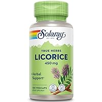 Licorice Root 450mg | Healthy Digestive System, Liver & Menopausal Support Formula | Non-GMO | Vegan | 100 VegCaps