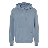 Independent Trading Company Slate Blue Pigment Dyed Hoodie, Slate Blue, XX-Large