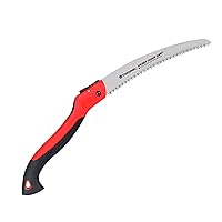 Tools 10-Inch RazorTOOTH Folding Saw | Pruning Saw Designed for Single-Hand Use | Curved Blade Hand Saw | Cuts Branches Up to 6