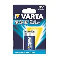 VARTA High Energy 9V Block Non-Rechargeable Battery