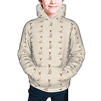 Labrador Dog Boy, Girls Sports Shirt Youth Pullover Fashion Hooded Sweatshirt