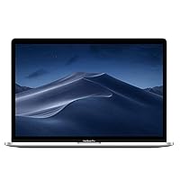 2018 Apple MacBook Pro with 2.6 Intel Core i7 (15-inch, 16GB RAM, 512GB SSD Storage) Silver (Renewed)
