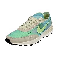 Nike Women's Waffle One Gymnastics Shoes, Bleached Aqua Lime Glow 401