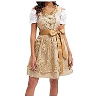 Bridesmaid Dresses,Women Fashion Sexy Oktoberfest Beer Girl Dress Shapewear for Stage Show Straight Dress for