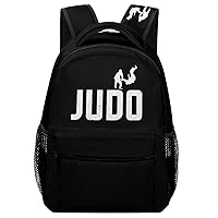 Judo Design Laptop Backpack Fashion Shoulder Bag Travel Daypack Bookbags for Men Women