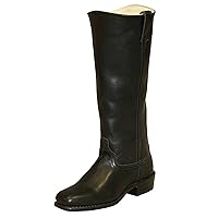 Abilene Men's Leather Casual Fashion Cowboy Boots Broad Square Toe, 1