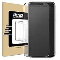 Mothca Matte Glass Screen Protector for iPhone 11/iPhone XR Anti-Glare & Anti-Fingerprint Tempered Glass Clear Film Full Screen Case Friendly Easy Install Bubble Free foriPhone 11/XR - Smooth as Silk