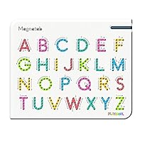 Playskool Magnatab — A to Z Uppercase Letters — Magnetic Board Toy Letter Tracing for Toddlers Learning and Sensory Drawing — for Kids Ages 3 and Up