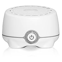 Whish White Noise Sound Machine, 16 Natural & Soothing Sounds, Volume Control for Baby & Adults, Get Office Privacy, Concentration, Sleep Aid, Compact for Easy Travel, Essentials for Nursery