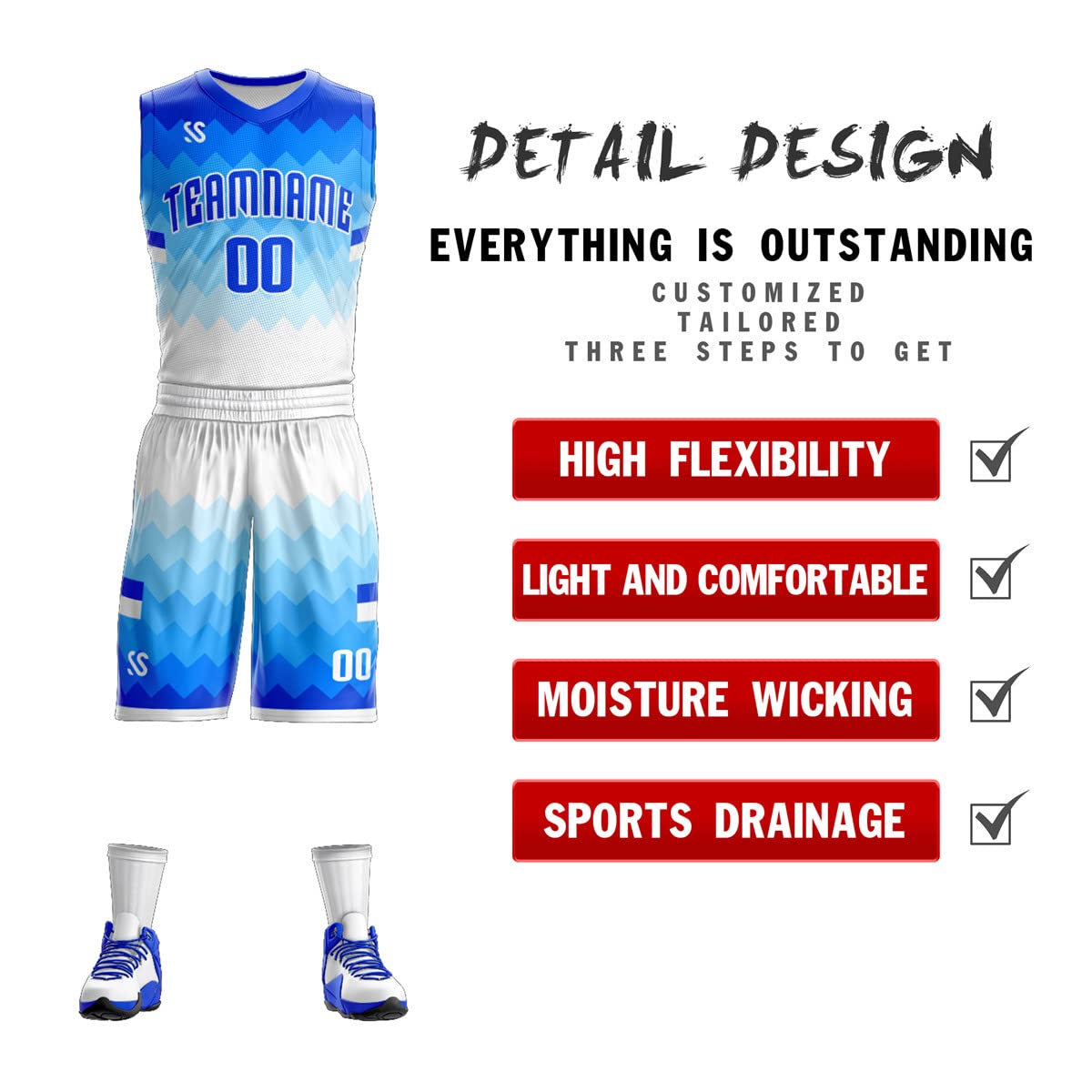Custom Men Basketball Jerseys Reversible Performance Athletic Sportswear Shirt Design Team Uniform