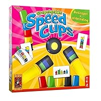 999 GAMES 999-CRA10,Crazy Speed Cups 6 Players,Multicolor