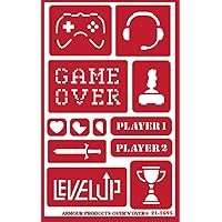 Armour Over n Over Reusable Glass Etching Stencil ~ ONO Gamer