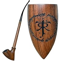 13.2'' Long Tobacco Pipe Tolkien's symbol - (33cm) for 9mm Filter.