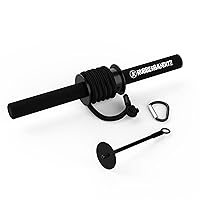Rubberbanditz Wrist and Forearm Strengthener - Wrist Roller & Forearm Roller for Training, Forearm Blaster Workout Equipment