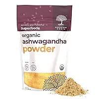 Ancestral Roots Ashwagandha Root Powder, 4 Ounces - Nature Made Ashwagandha, 4g per Serving, Vegan