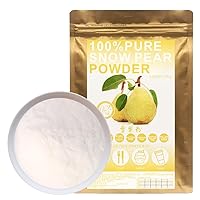 100% Natural Pure Snow Pear Powder 100g/3.52oz 柠檬粉 Snow Pear Juice Dried Powder for Smoothies, Shakes, Baking & Drinks,| Free from Preservatives, No Added Sugar