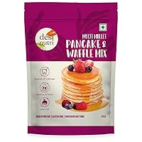 Desi Nutri Multi Millet Pancake & Waffle Mix | Ready to Eat Multi Millet Pancake & Waffle Mix | Pancake & Waffle Mix - 170 gms | Rich in Iron and Calcium