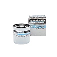 Quicksilver 8M0162832 Oil Filter for Select Mercury 9.9-30 HP Outboards