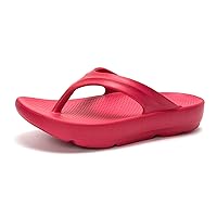 FUNKYMONKEY Women's Thong Flip Flop Ultra Soft Arch Support Sandals