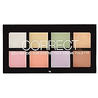 BYS Women's 8-Color Corrector, Concealer and Contour Palette Cream for All Skin Types and Complexion