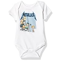 Metallica unisex-baby Baby Inked Onesie BodysuitBaby and Toddler T-Shirt Set