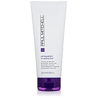 Paul Mitchell Extra-Body Sculpting Gel, Thickens + Builds Body, For Fine Hair, 6.8 fl. oz.