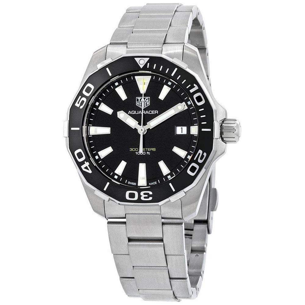 Tag Heuer Aquaracer Black Dial Quartz Mens Watch WAY111A.BA0928