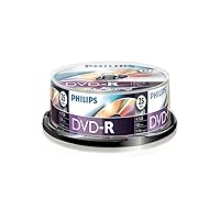 Philips DM4S6B25F 4.7 GB/120 min 16 x DVD-R - Blank DVDs (DVD-R)