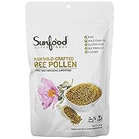 Bee Pollen Granules - Raw, Wild-Crafted - High Intensity Superfood Rich in Vitamins - Complete Protein Source - 100% Pure - Non-GMO - Gently Dried - 8 oz Bag