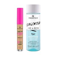 essence Keep Me Covered Concealer 07 & Remove Like a Boss Waterproof Makeup Remover Bundle | Vegan & Cruelty Free