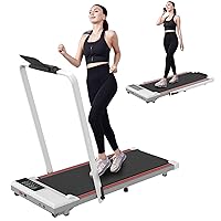 3 in 1 Walking Pad Treadmill- 3.0HP Folding Treadmills for Home Easy to Store, 300LBs Capacity Under Desk Treadmill Free Installation and Low Noise for Office Work