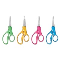 Westcott Kids Scissors, Pointed, 5-Inch, Color Varies (13131)