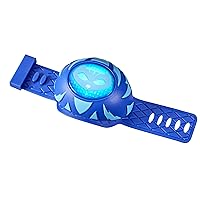 PJ Masks Catboy Power Wristband Preschool Toy, Costume Wearable with Lights and Sounds for Kids Ages 3 and Up , Blue, 14 Different Sound Effects, Standard Packaging