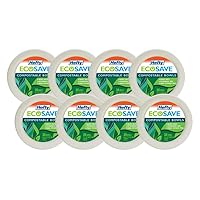 Hefty EcoSave Disposable Bowls, Made from Plant Based Materials, Heavy Duty & Microwave Safe Paper Bowls, 25 Disposable Bowls Per Pack, 16 oz Each (Pack - 8)