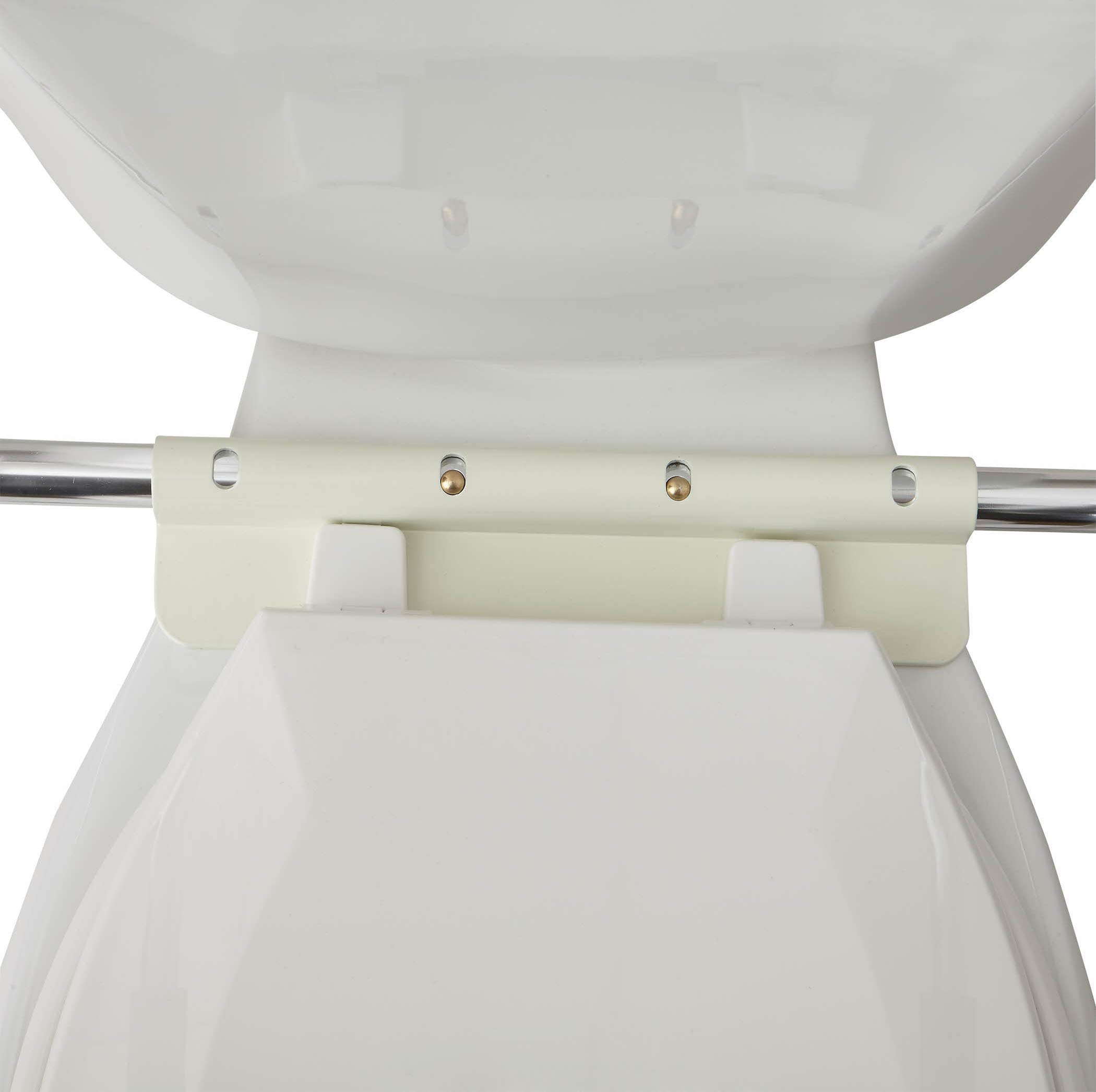 Medline's Guardian Toilet Safety Rail with Adjustable Height for Bathroom Safety, Toilet Assist, and Grab Bar (G30300H)