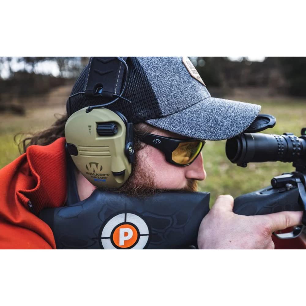 Walker's Carbine Full Frame Shooting Glasses Clear w/CASE, Multi, One Size (GWP-IKNFF1-CLR)