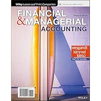 Financial and Managerial Accounting Financial and Managerial Accounting Loose Leaf Kindle Paperback