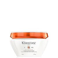 KERASTASE Nutritive Masquintense Hair Mask | Deeply Nourishes & Conditions With Plant-Based Proteins Niacinamide For to Medium Dry 6.8 Fl Oz