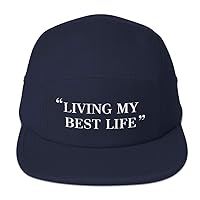 Living My Best Life Hat (5 Panel Camper - Otto Cap 151-1098)