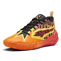 Puma Mens Scoot Zeros X Cheetah Basketball Sneakers Shoes - Orange