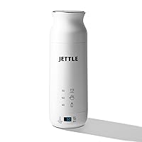 Electric Kettle - Travel Portable Heater for Coffee Tea Milk Soup - Stainless Steel Travel Water Boiler tea pot with Temperature Control - LED - Automatic Power Off - 450ml - Kitchen Appliance