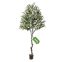 Artificial Olive Tree 7FT Tall -Olive Trees Artificial Indoor, 84