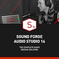 SOUND FORGE Audio Studio 16 - The complete solution for recording, audio editing, restoration and mastering in one | Audio Software | Music Program | for Windows 10/11 PC | 1 Download License