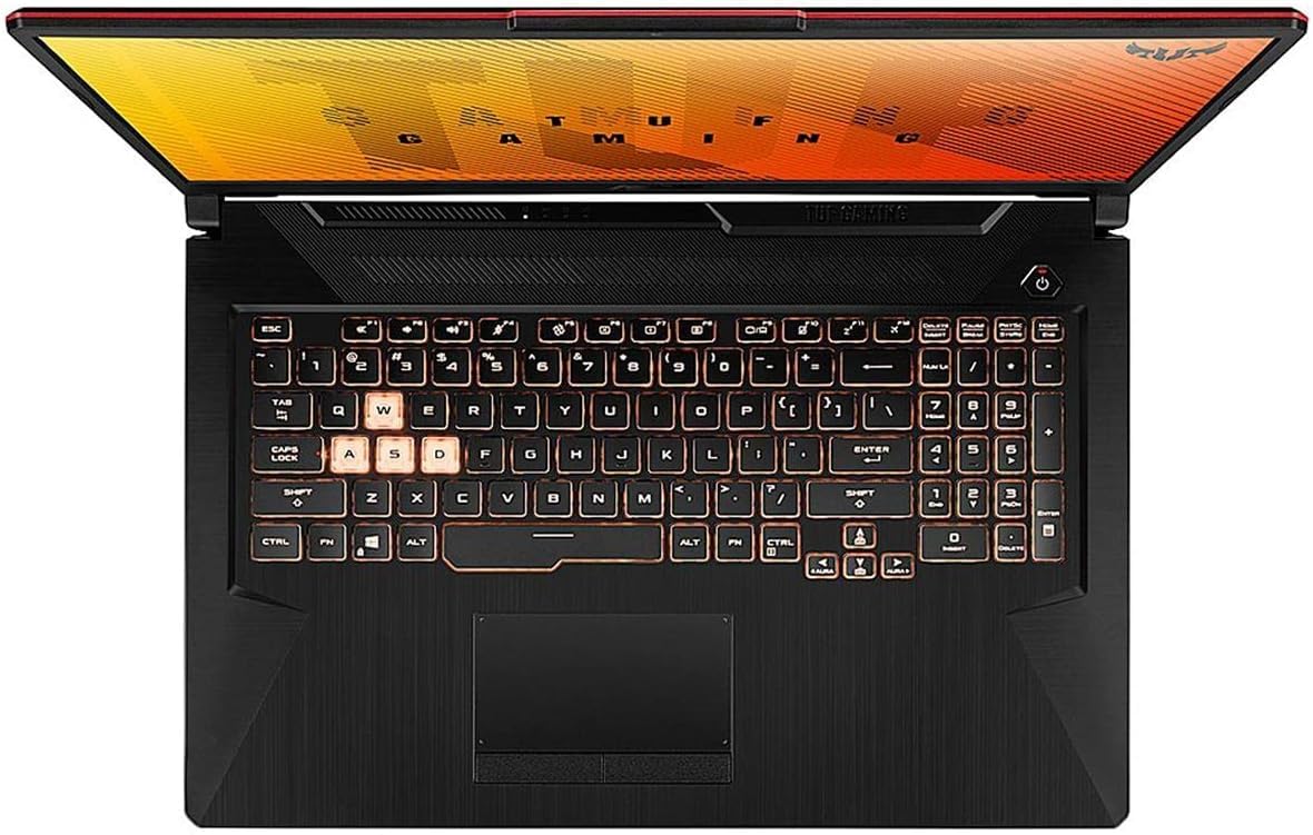 ASUS 2023 TUF FA706 Gaming Laptop 17.3” 144Hz FHD IPS Display AMD 6-Core Ryzen 5 4600H 8GB DDR4 512GB NVMe SSD NVIDIA GeForce GTX 1650 4GB GDDR6 WiFi AC RJ45 USB-C RGB KB Windows 11 w/USB