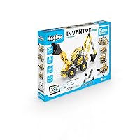 Engino Inventor Mechanics Excavator Construction Toy for Ages 9+, Includes 5 Bonus Models