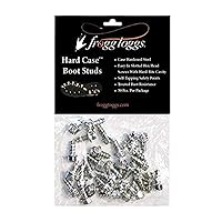FROGG TOGGS Hard-Case Boot Studs, Steel, 30 per Pack